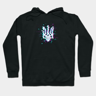 Tryzub Glitch Hoodie